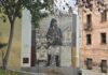Il murale del bandito Corbeddu a Oliena