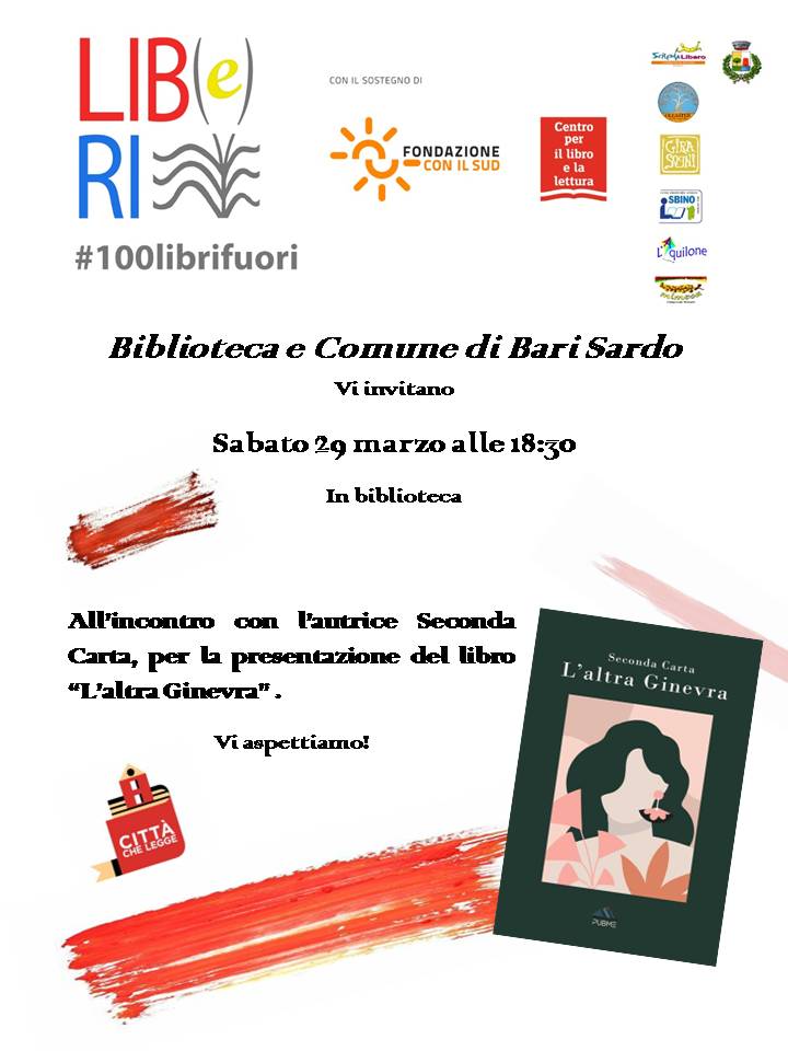 Locandina presentazione libro Seconda Carta 