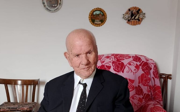Tziu Francesco Deiana, 102 anni, Gairo