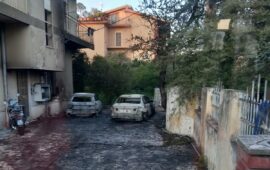 Le auto bruciate del consigliere comunale
