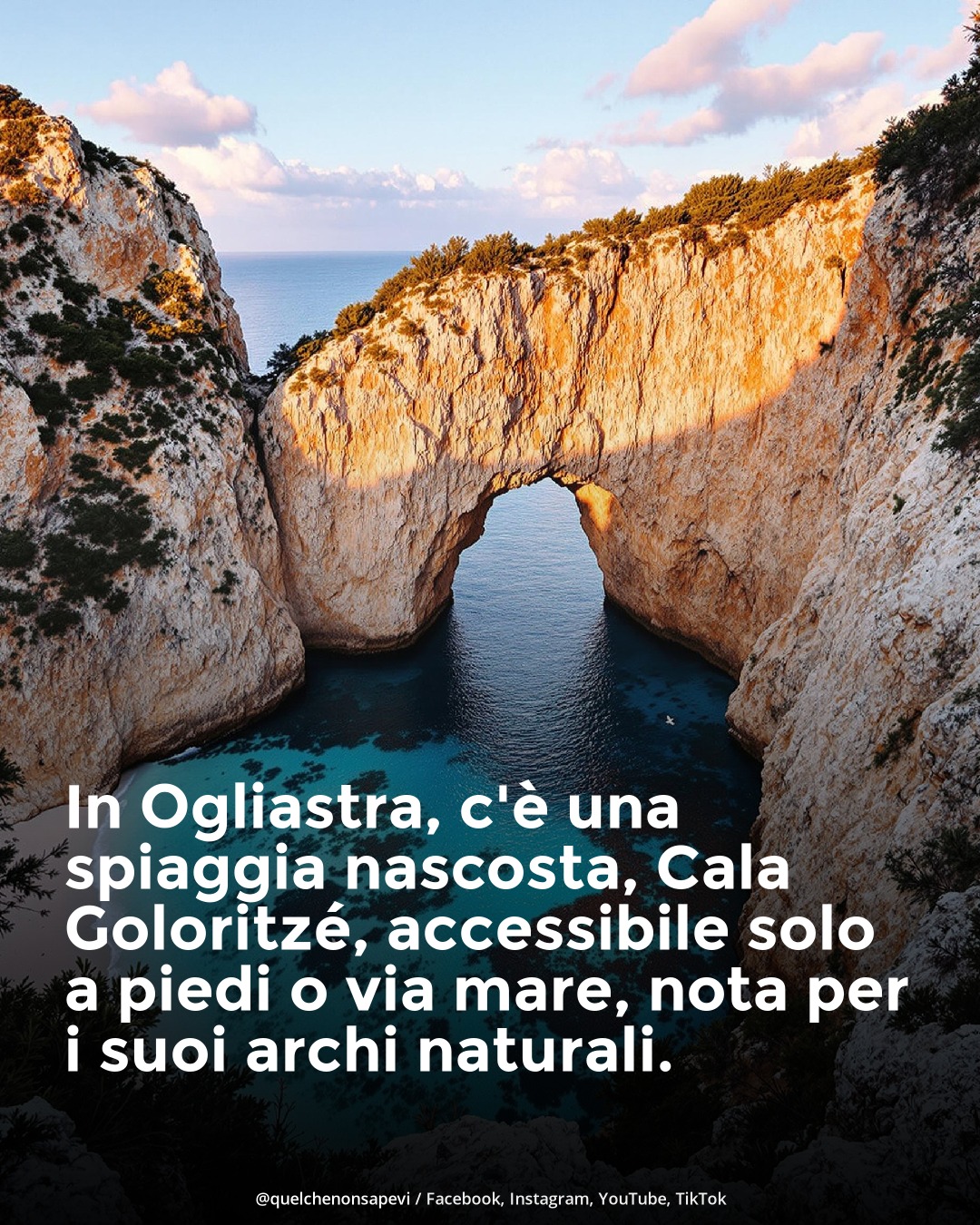 foto di cala goloritze fake