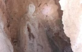 La grotta della Madonna di Ussassai ( PH G.Deplano)
