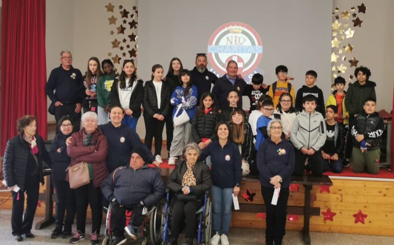 l'Unitalsi di Tortolì sabato 22 ha incontrato i ragazzi del catechismo di Sant'Andrea Apostolo Tortolì per parlare del volontariato