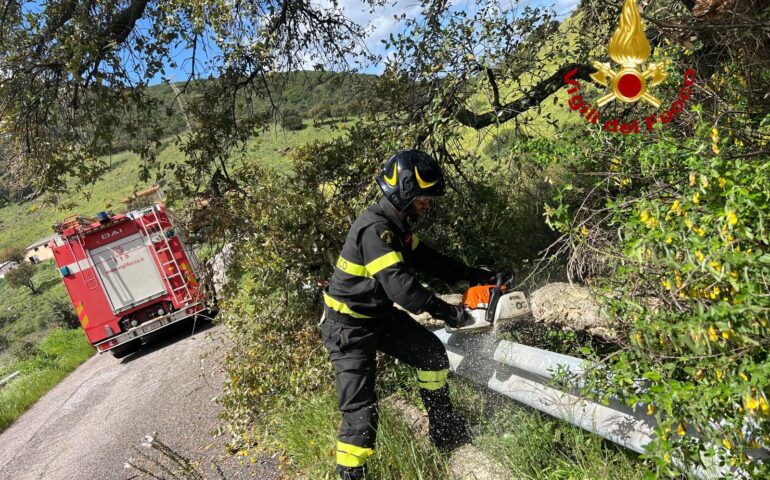 Vigili del fuoco, maltempo, nuorese PH Vigili del Fuoco