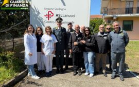 Donazione Sangue a Tortolì, Guardia di Finanza