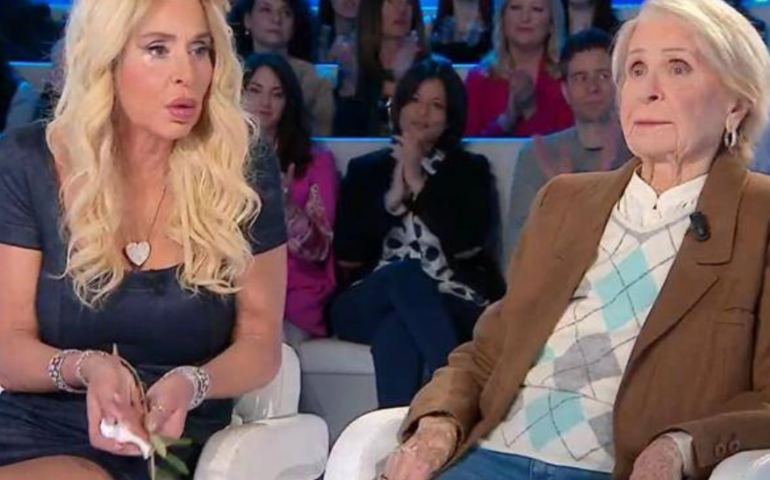 Valeria Marini con la madre