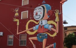 Il Funambolo fatto da Mister Thoms a Tortolì