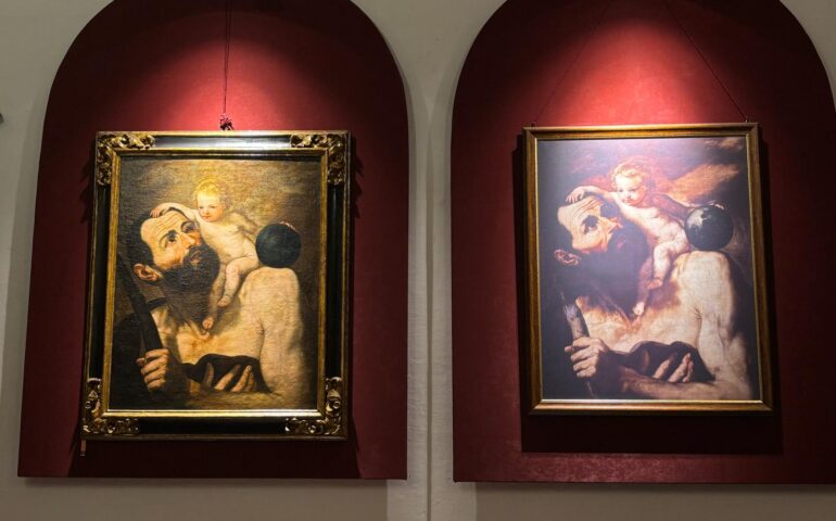 Il San Cristoforo dello Spagnoletto, Galleria Civica, Seui PH Michela Girardi