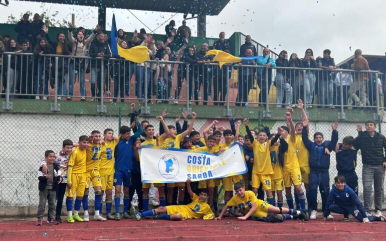 Costa Orientale Sarda, trionfo dei Giovanissimi allo spareggio: battuto il Tortolì e promozione conquistata