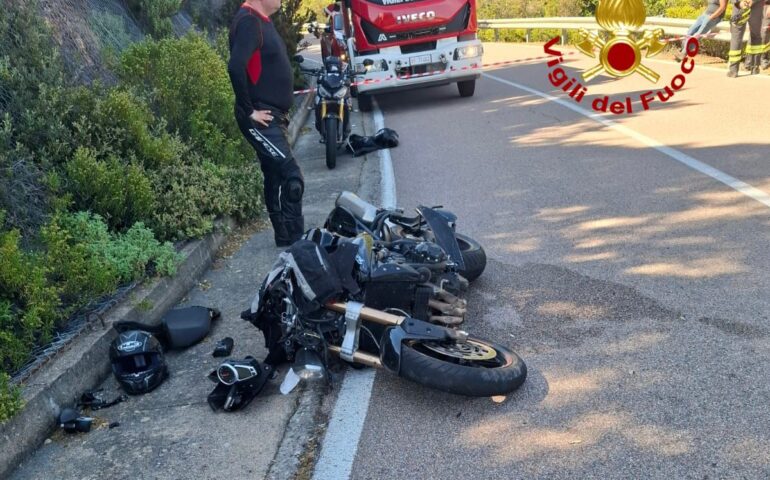 Tragedia a Talana, motociclista muore in un incidente