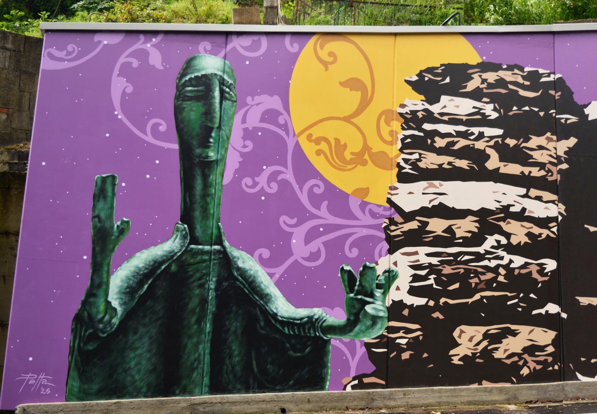 nuovo murale a esterzili