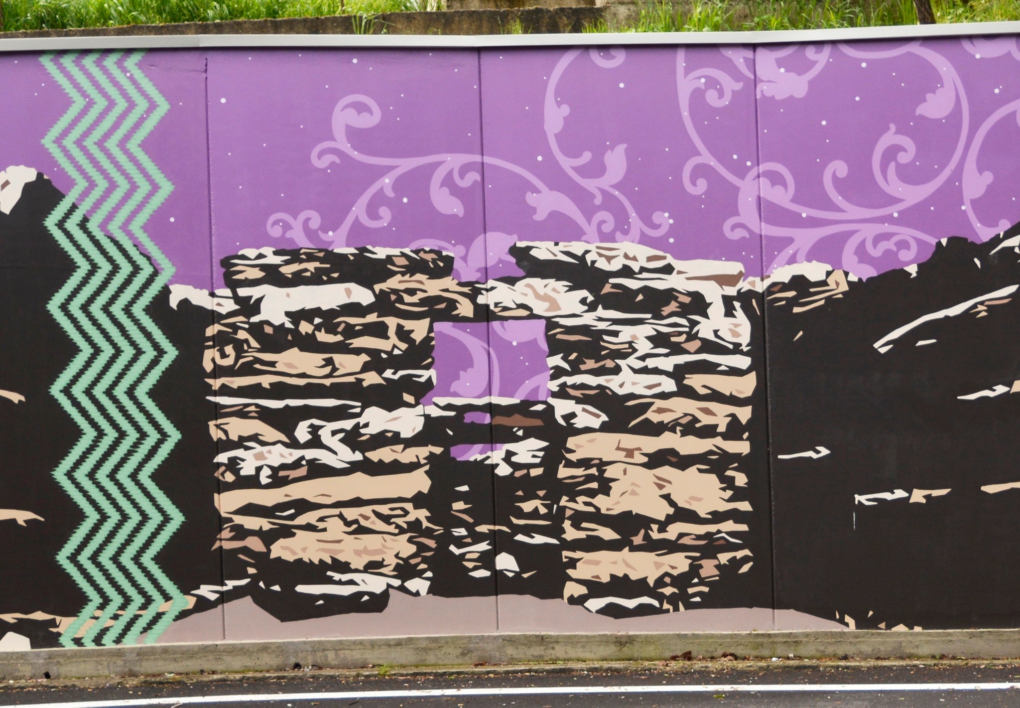 nuovo murale a esterzili