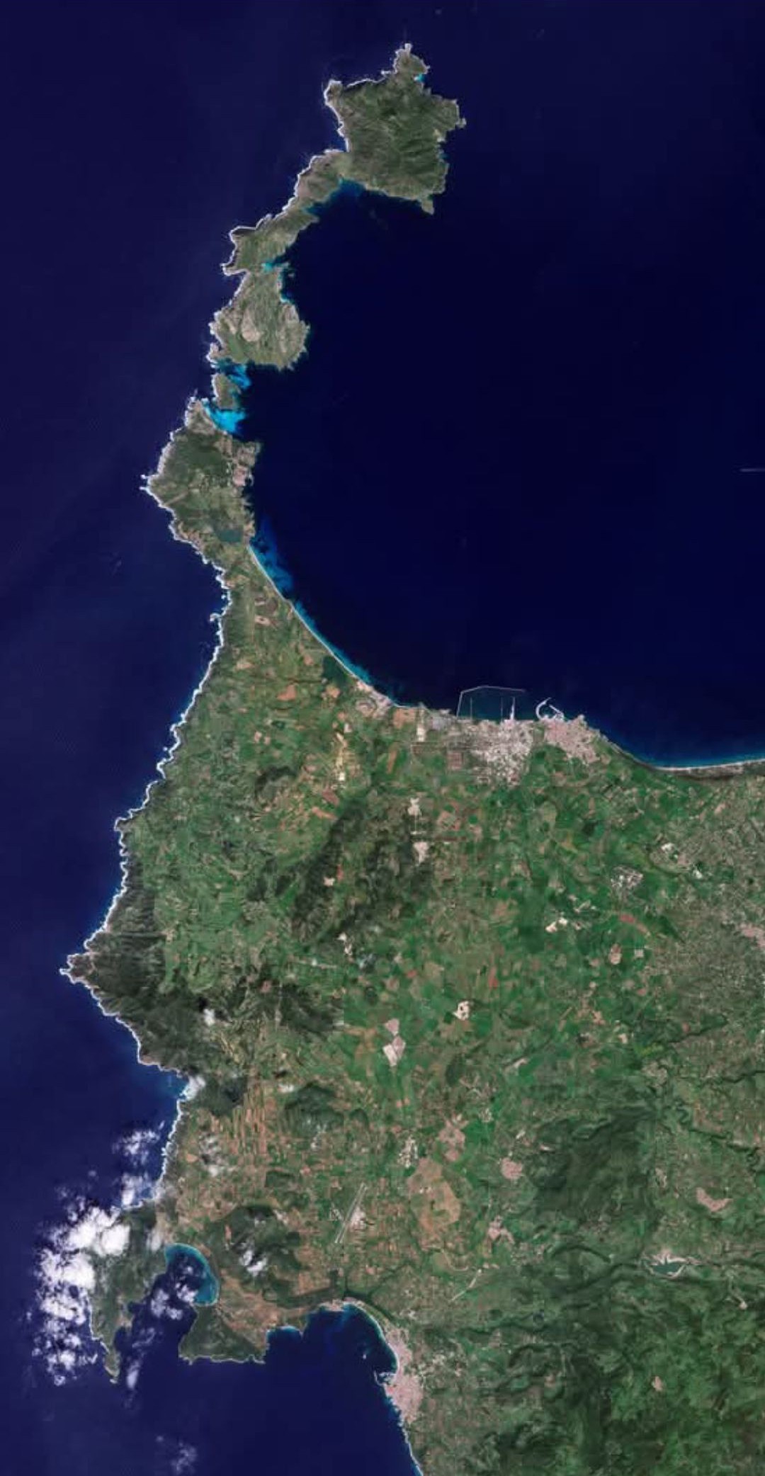 sardegna satellite copernicus