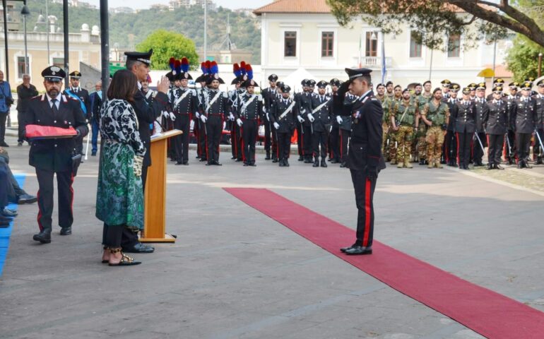 Il comandante di stazione di Villagrande, il Maresciallo Ordinario Francesco Mammarella