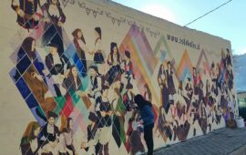 Murale Is Fedalis Michela Casula