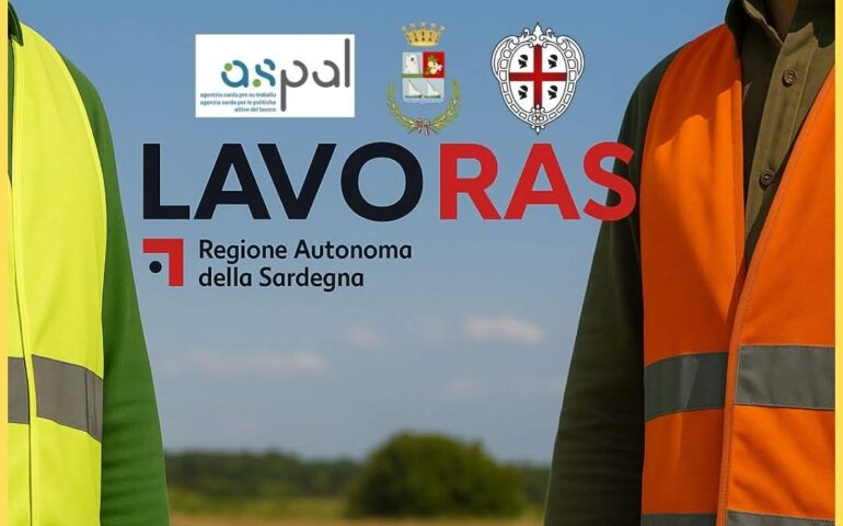 Cantieri LAVORAS: aperte le domande per le selezioni a Tortolì