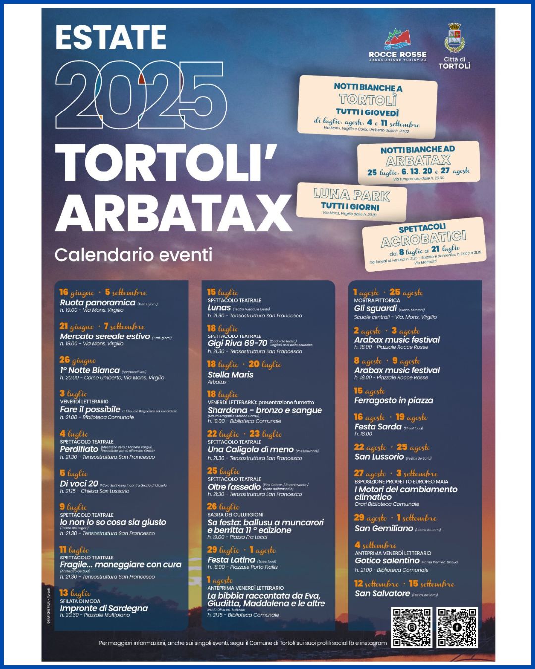 estate tortolì eventi