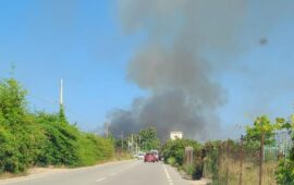incendio a tortolì