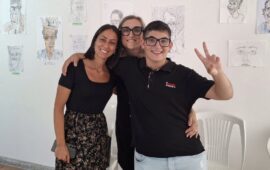 Tortolì, all’ex Blocchiera in mostra i disegni di un giovane artista tortoliese, Vasco Piludu