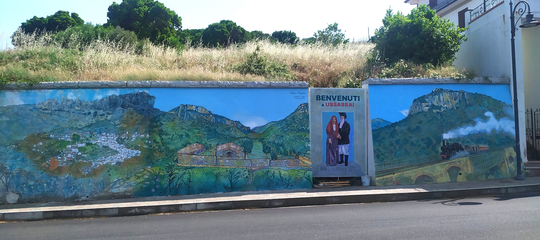 murale di ussassai di antonio aregoni