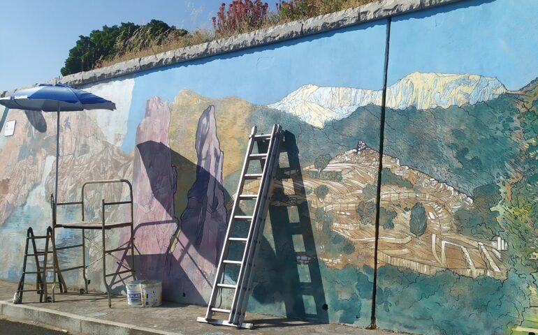 murale di ussassai di antonio aregoni