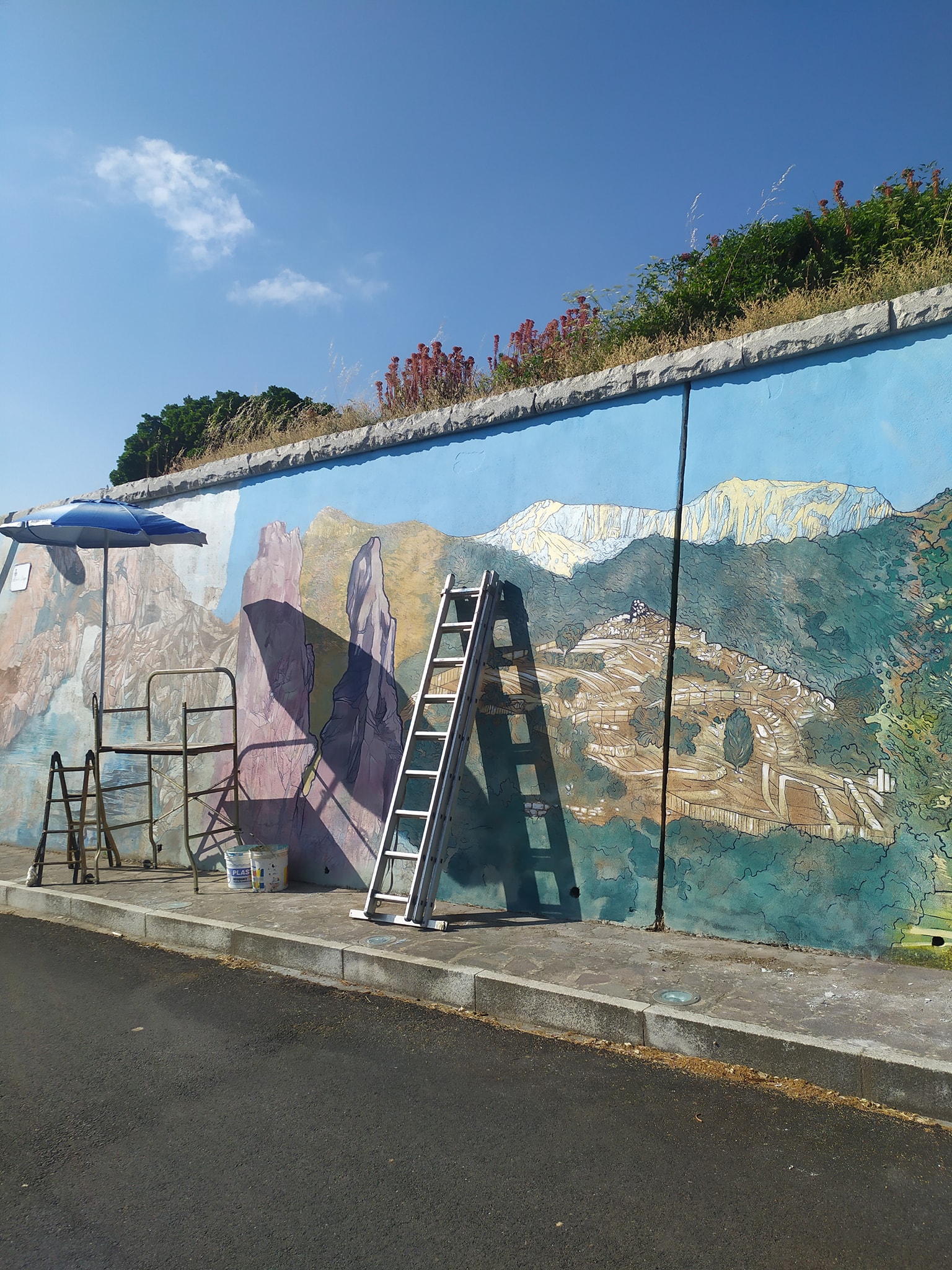 murale di ussassai di antonio aregoni