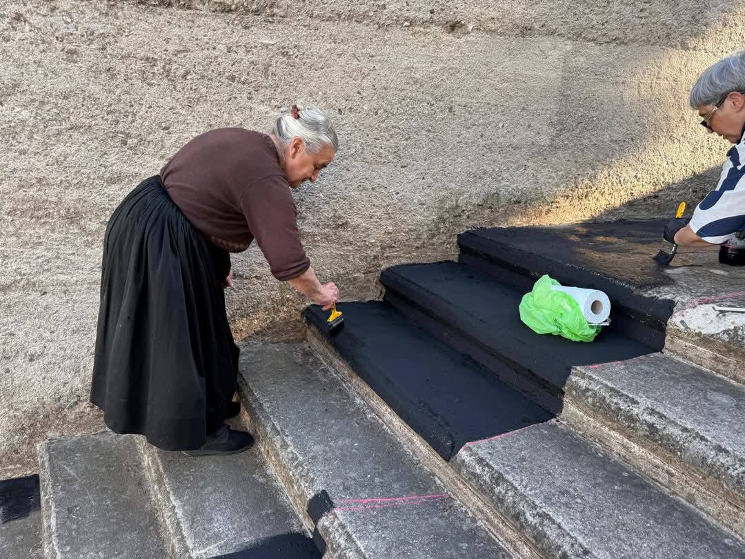 orgosolo scalinata palestina