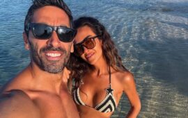 Cartolina d’amore dalla Sardegna: Giorgia Palmas e Filippo Magnini al top