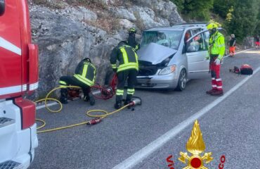 Incidente Urzulei PH Vigili del Fuoco