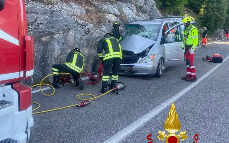 Incidente Urzulei PH Vigili del Fuoco