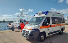 Malore a bordo di una nave cargo: intervento della Capitaneria di Arbatax