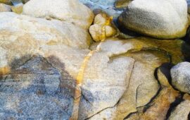 Quiz per sardi curiosi: sapete cosa sono quelle linee chiare sulle rocce di Orrì?