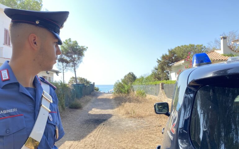 campeggio abusivo sequestrato a foxi manna