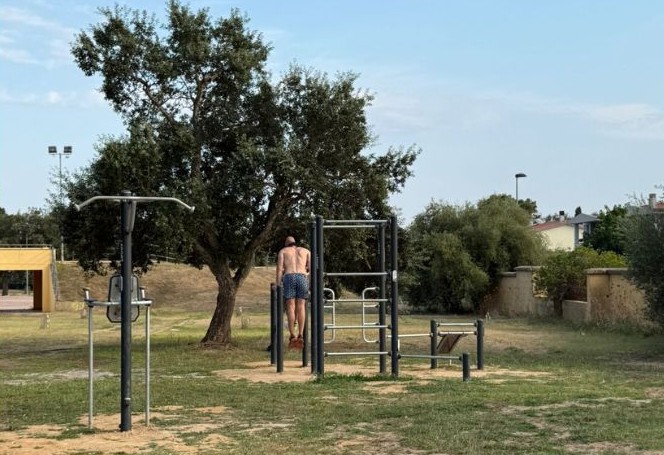 nuova area fitness a tortolì