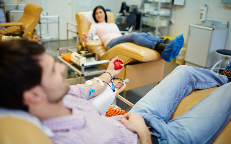 Donazione sangue, immagine di repertorio envato