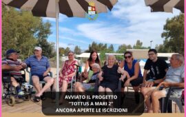 Al via “Tottus a Mari 2”: tre settimane di mare e benessere per i cittadini più fragili di Tortolì