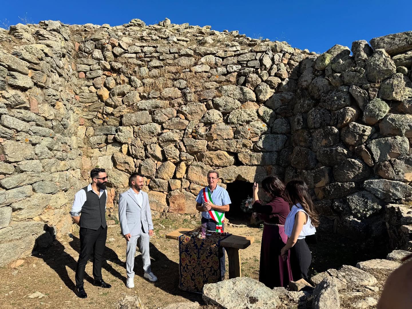 matrimonio al nuraghe nolza