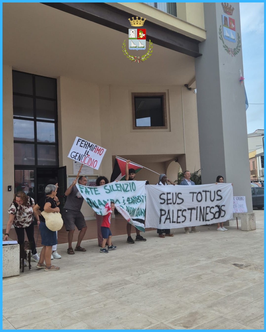 tortolì manifestazione palestina