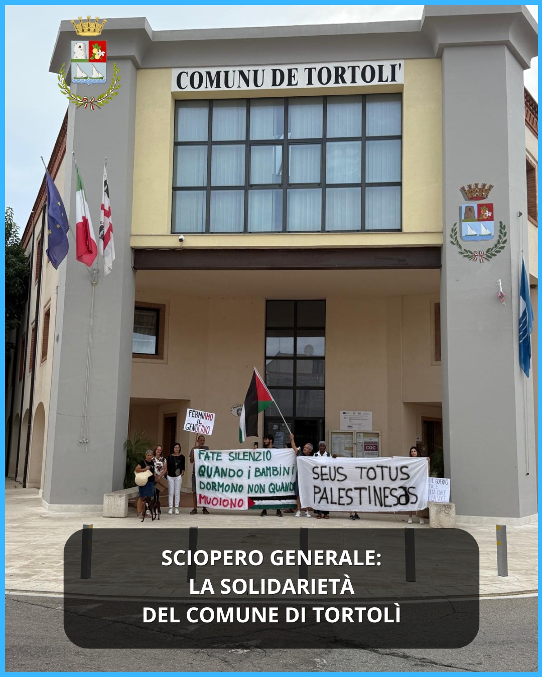 tortolì manifestazione palestina