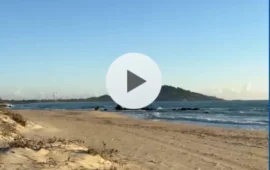 Quando l’autunno abbraccia il mare al Lido di Orrì: il VIDEO del giorno