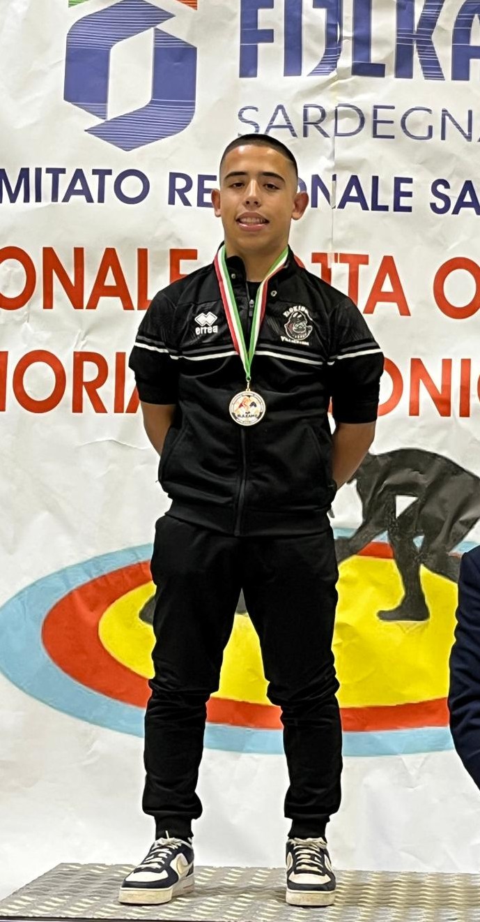 Mattia Rubiu, atleta Villagrande