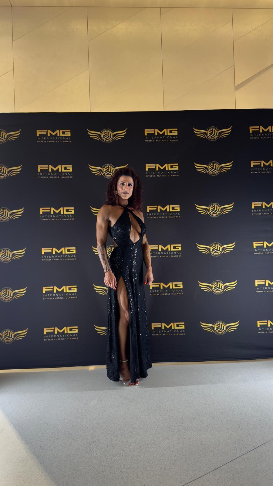 L'atleta sarda Cristiana Pilia a Dubai