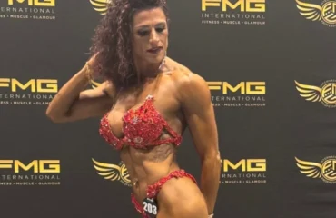 L'atleta sarda Cristiana Pilia a Dubai