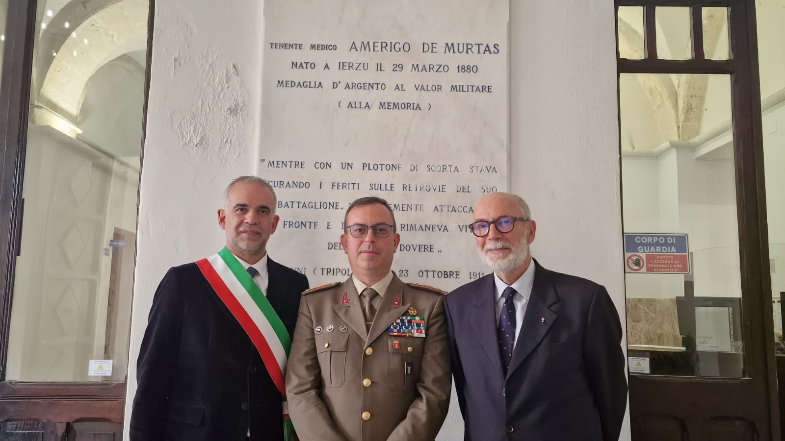 commemorazione di amerigo de murtas