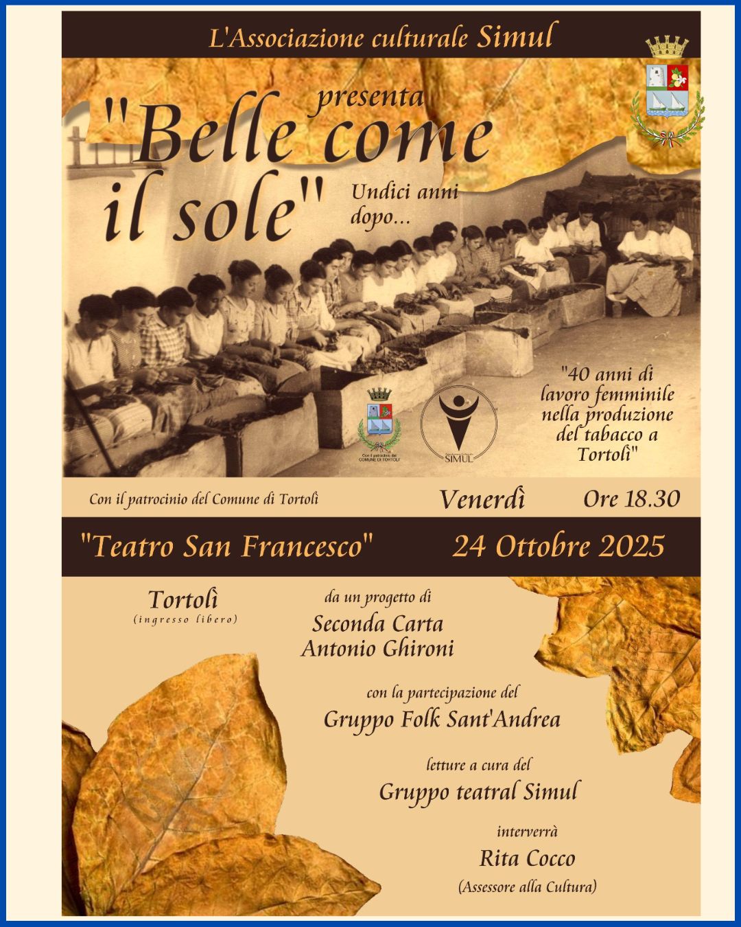 Belle come il sole, Tortolì
