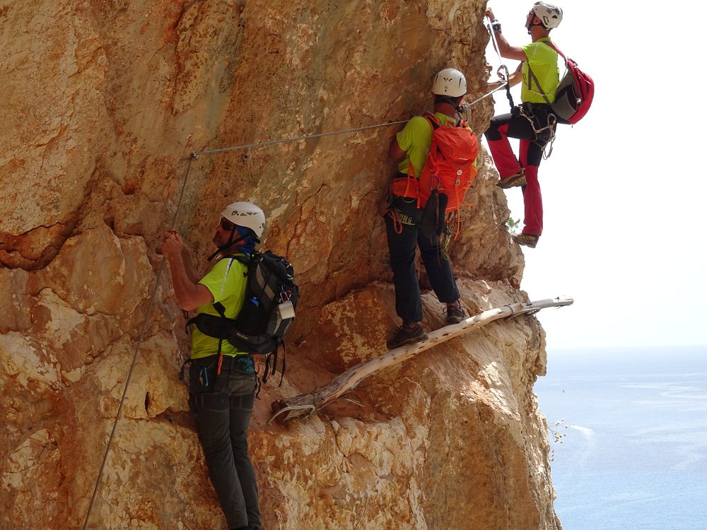 Ferrata sopra Cala Goloritzè