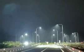 Nuova Orientale Sarda, Anas: attivato l’impianto di illuminazione della rotatoria di Tortolì