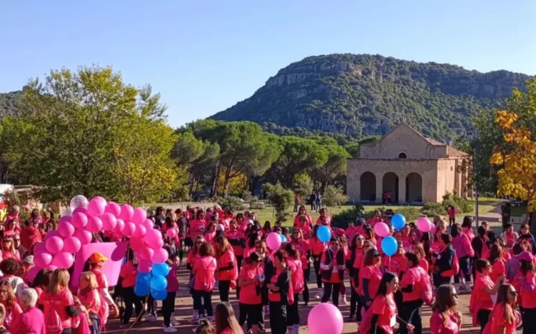jerzu camminata per la ricerca contro il cancro