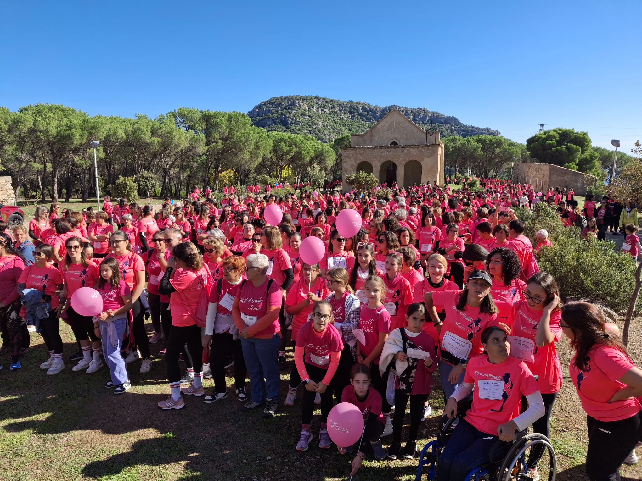 jerzu camminata per la ricerca contro il cancro