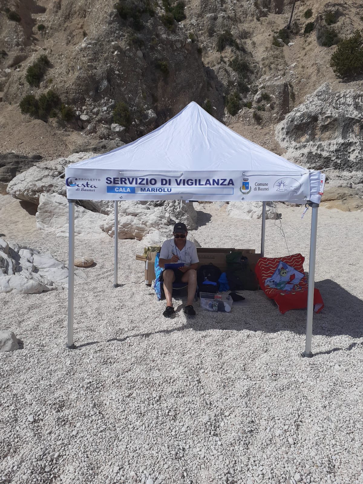 Servizio di vigilanza a Baunei